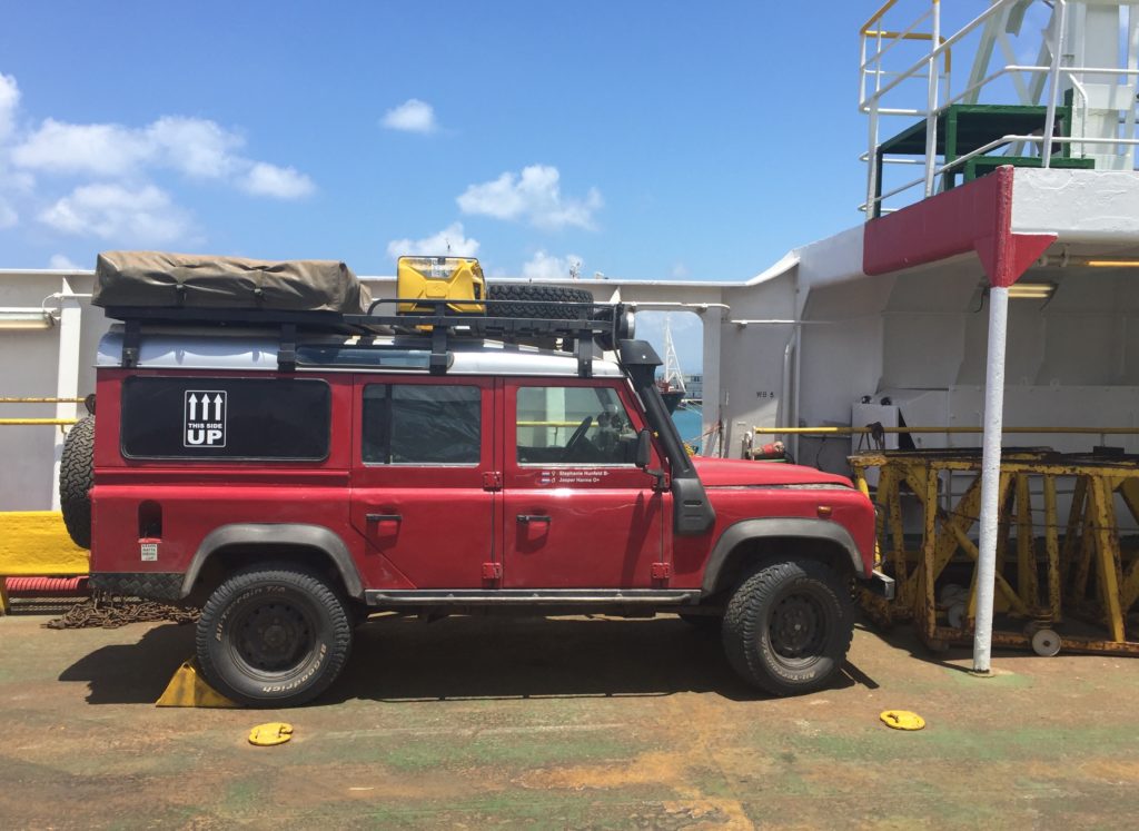 We left our car in Haifa on the ferry to Greece. Europe here we come!